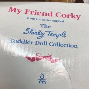 My friend corky with Shirley temple